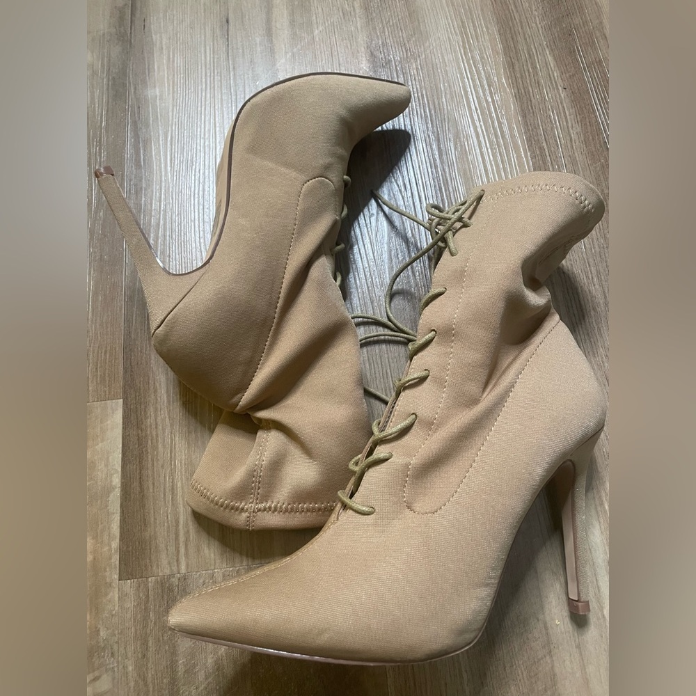 Fashion Nova Lace up Boot